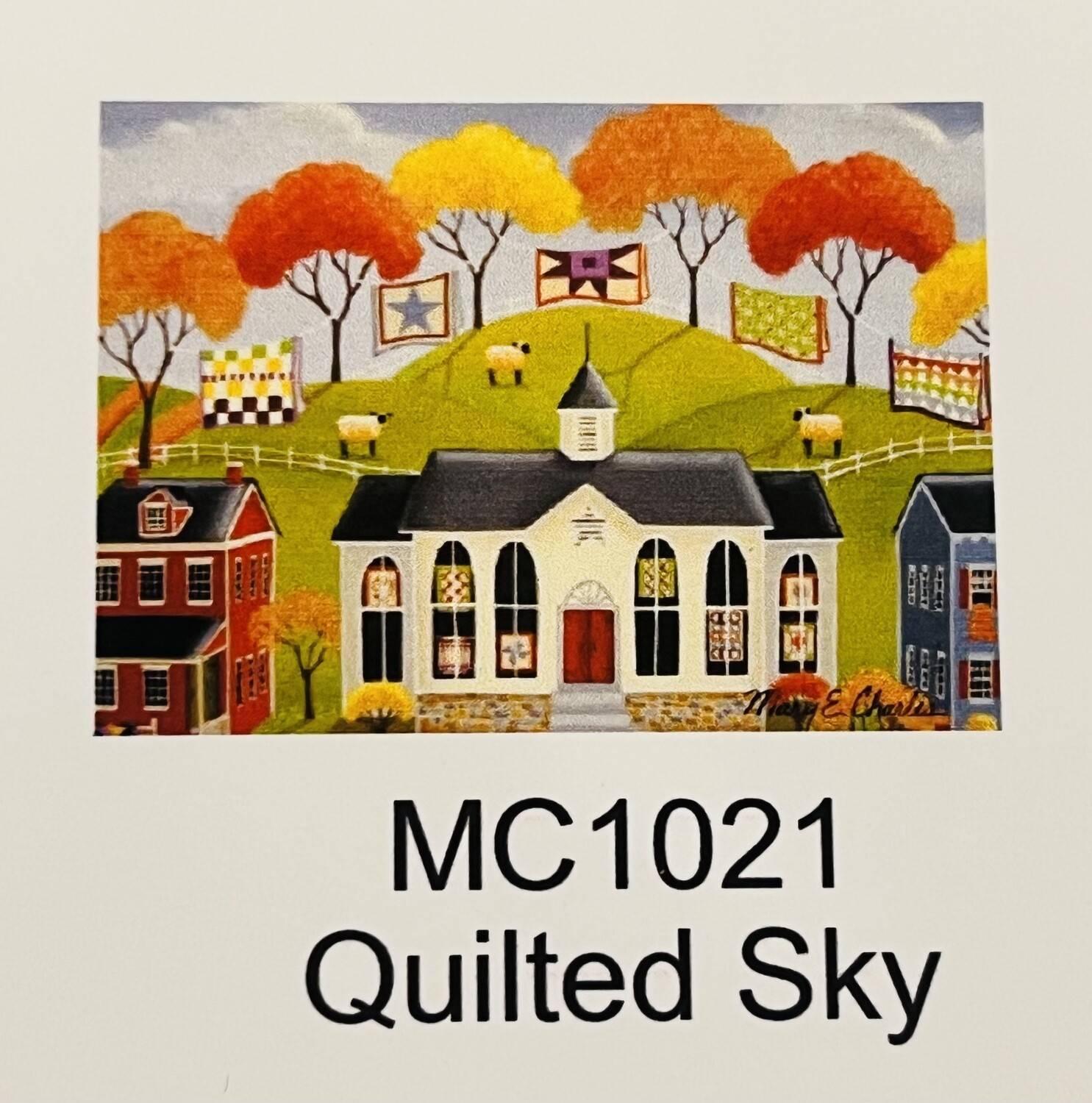 Quilted Sky Card