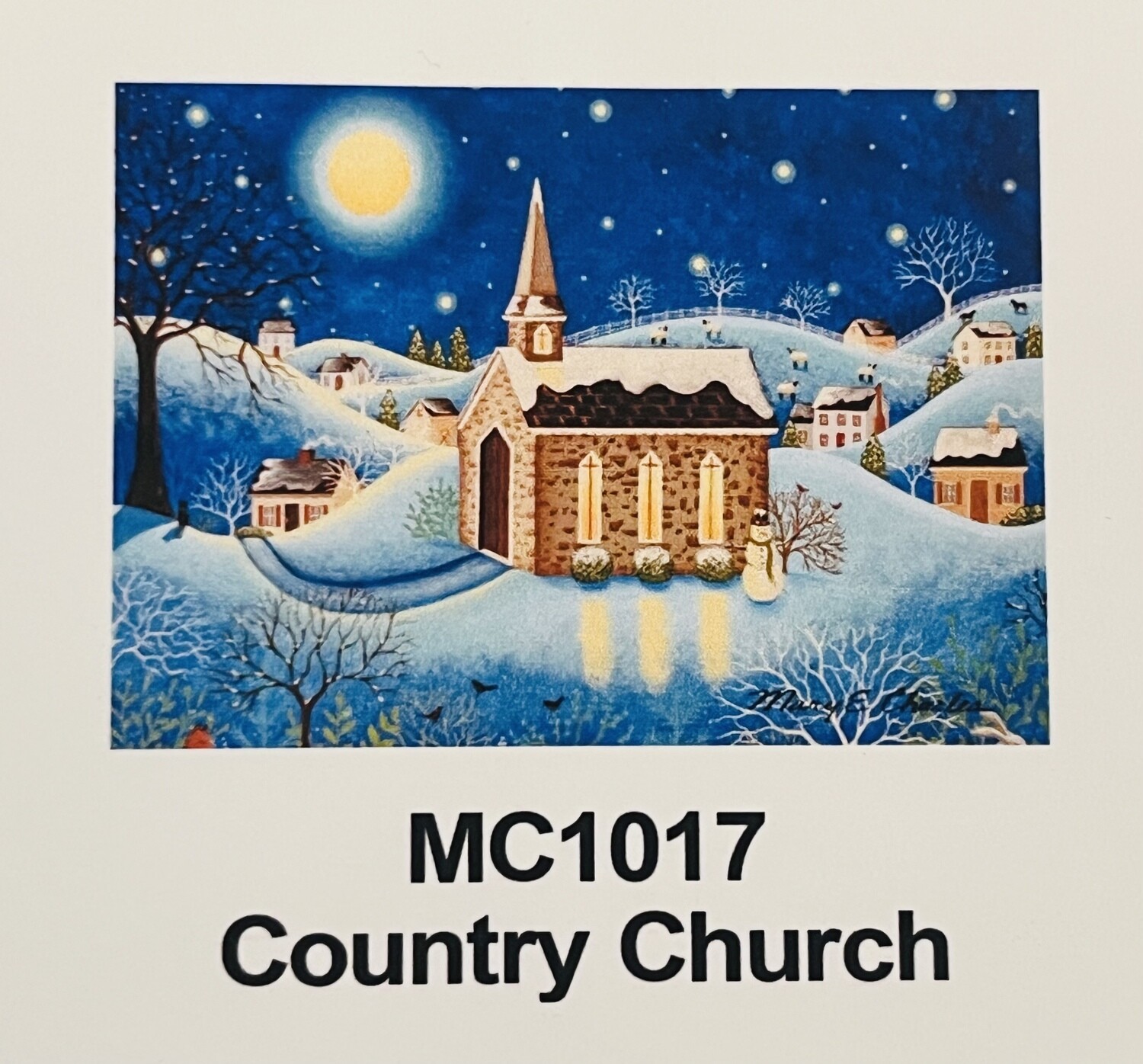 Country Church Card