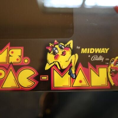 Ms. Pac Man Video Arcade Game Console