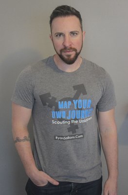 Map Your Own Journey Tshirt