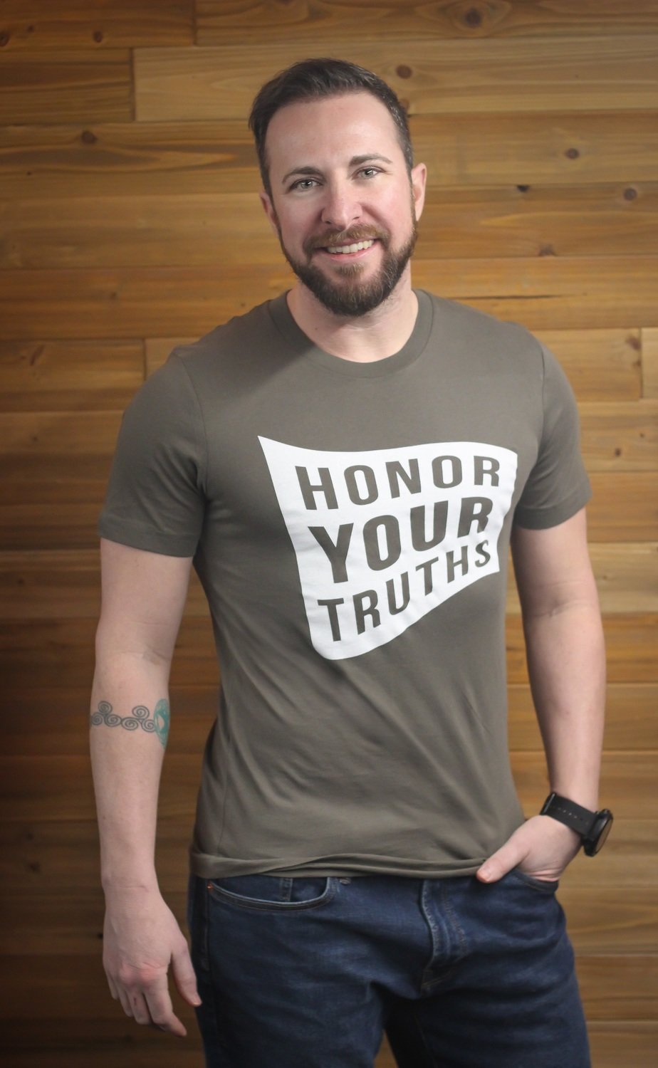 Honor Your Truths - Army Green