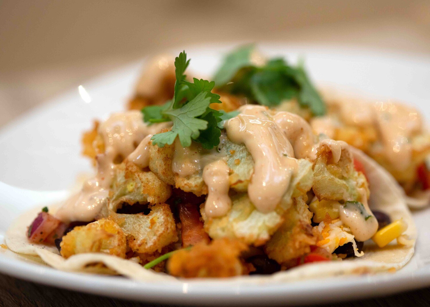 Crispy Cauliflower Tacos