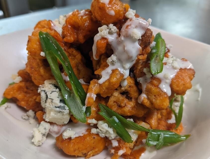 Buffalo Cauliflower Bites