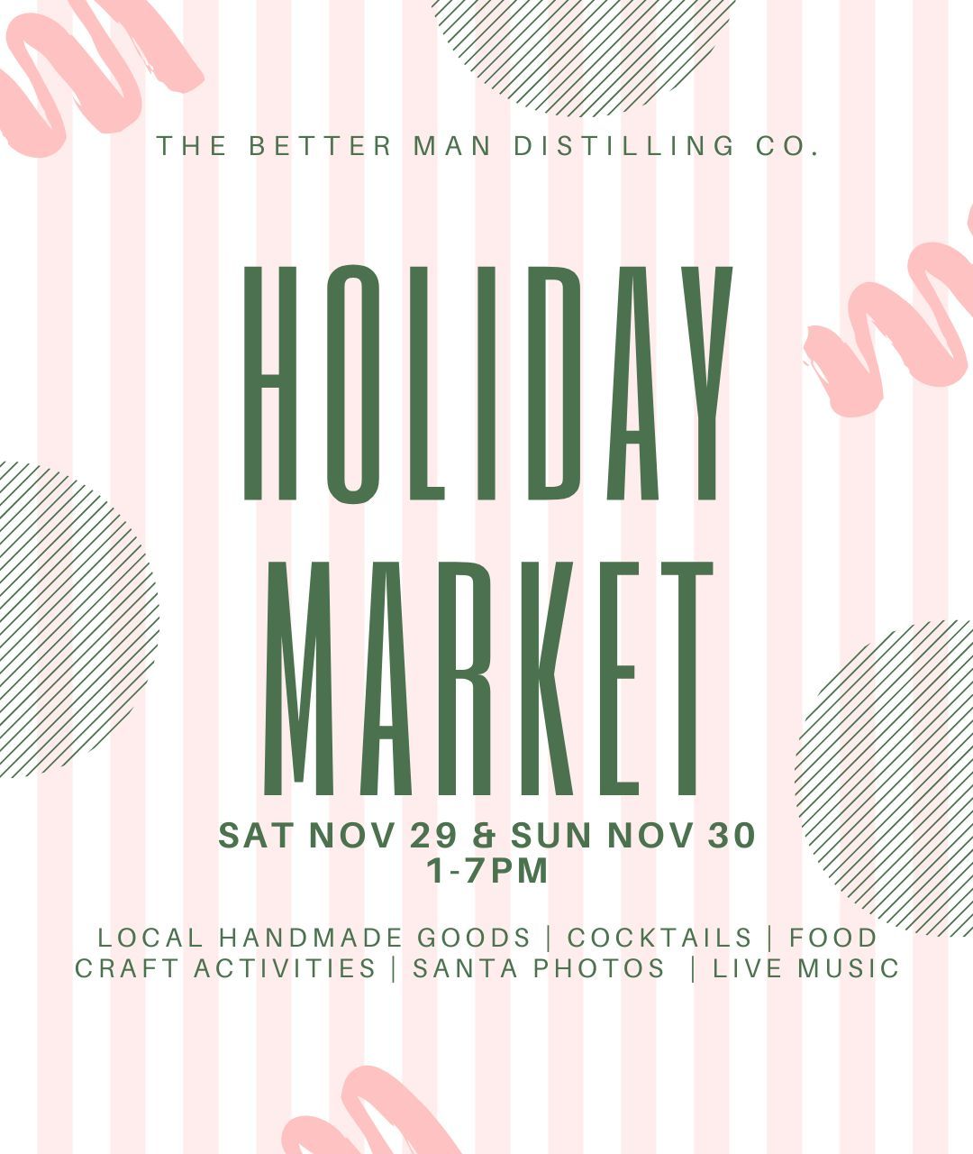 Holiday Market Vendor Fee