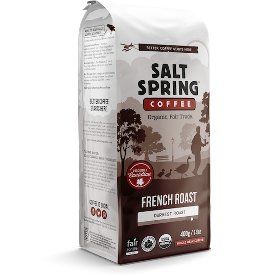 Salt Spring Coffee - French Roast - Darkest Roast