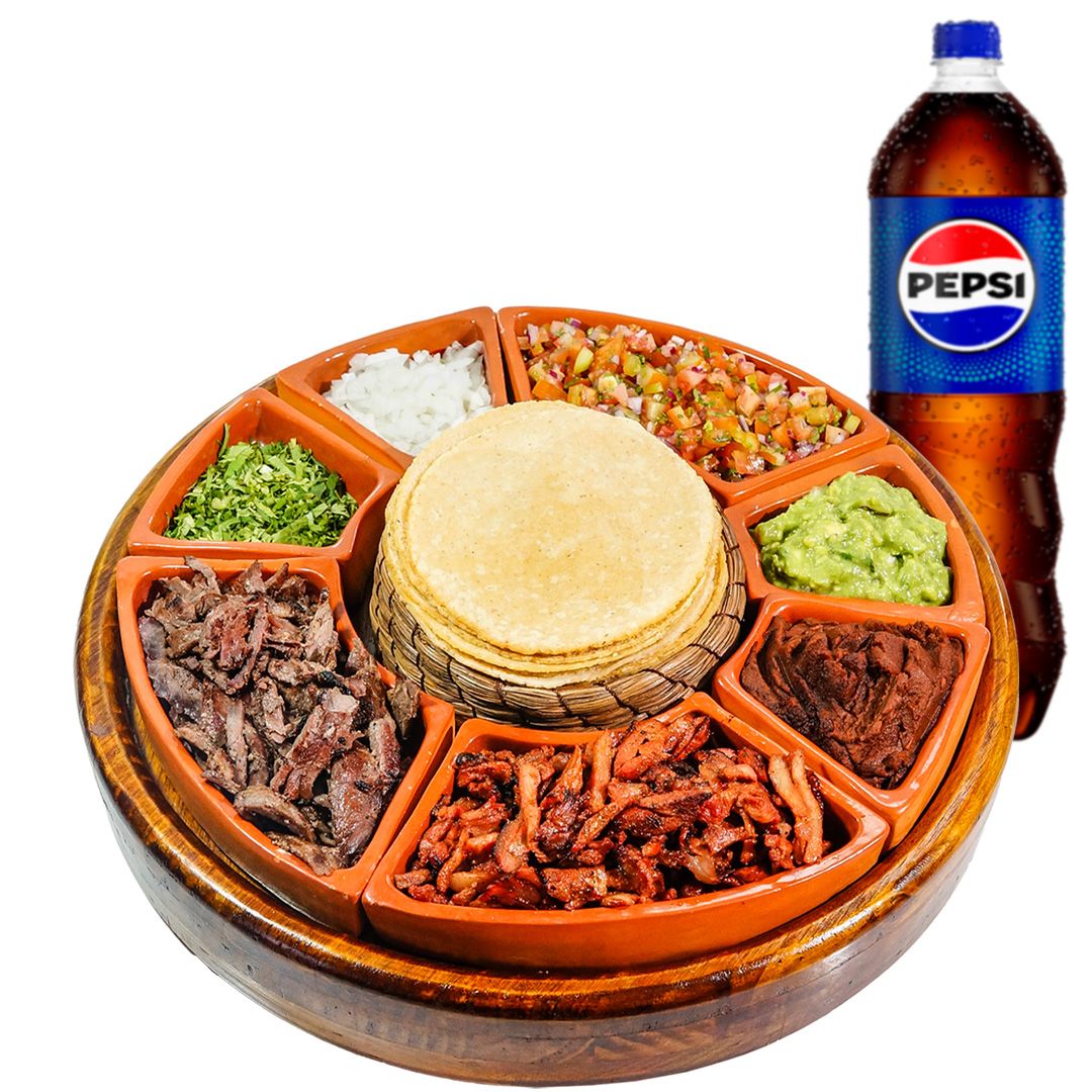 La Taquiza + Pepsi de 1.5 LT