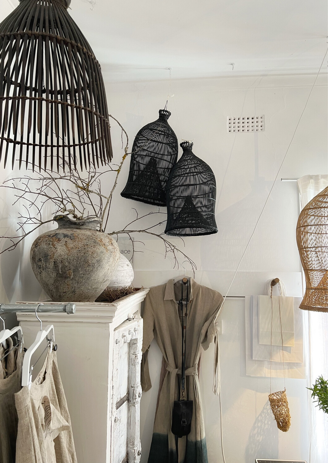Fish Trap Small Black Pendant Shade 