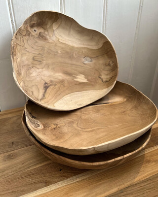 Wooden Handmade Rustic Bowl