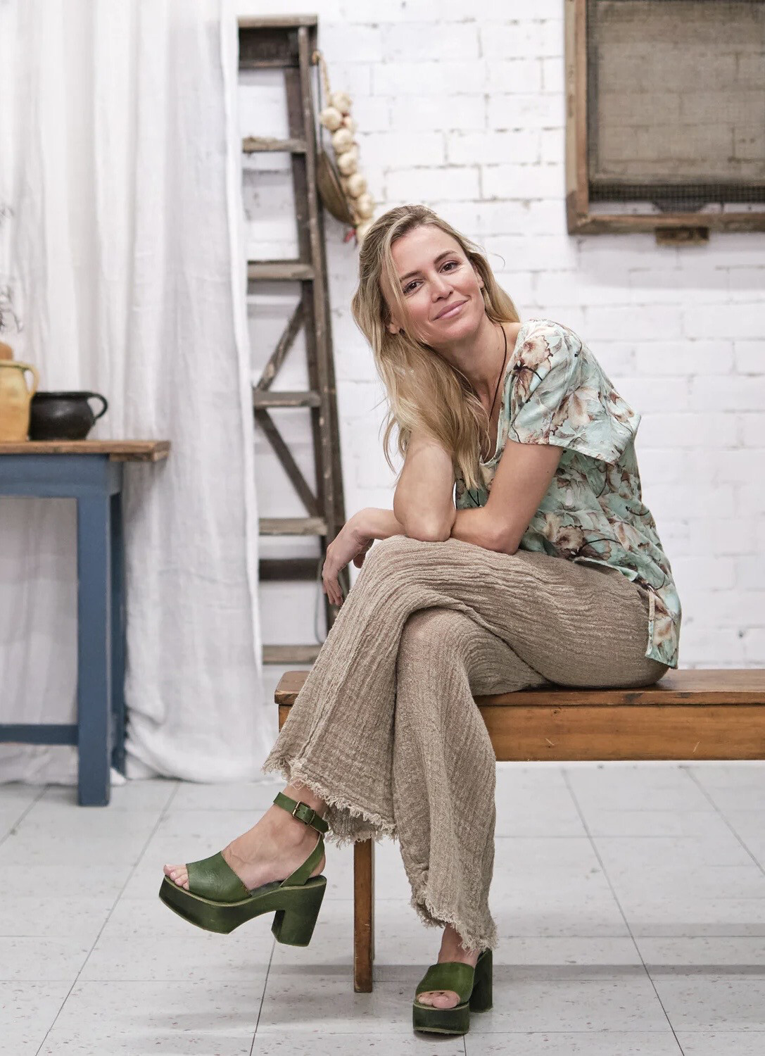 PANTALONE ROCK - Naturale Pant ULIVO