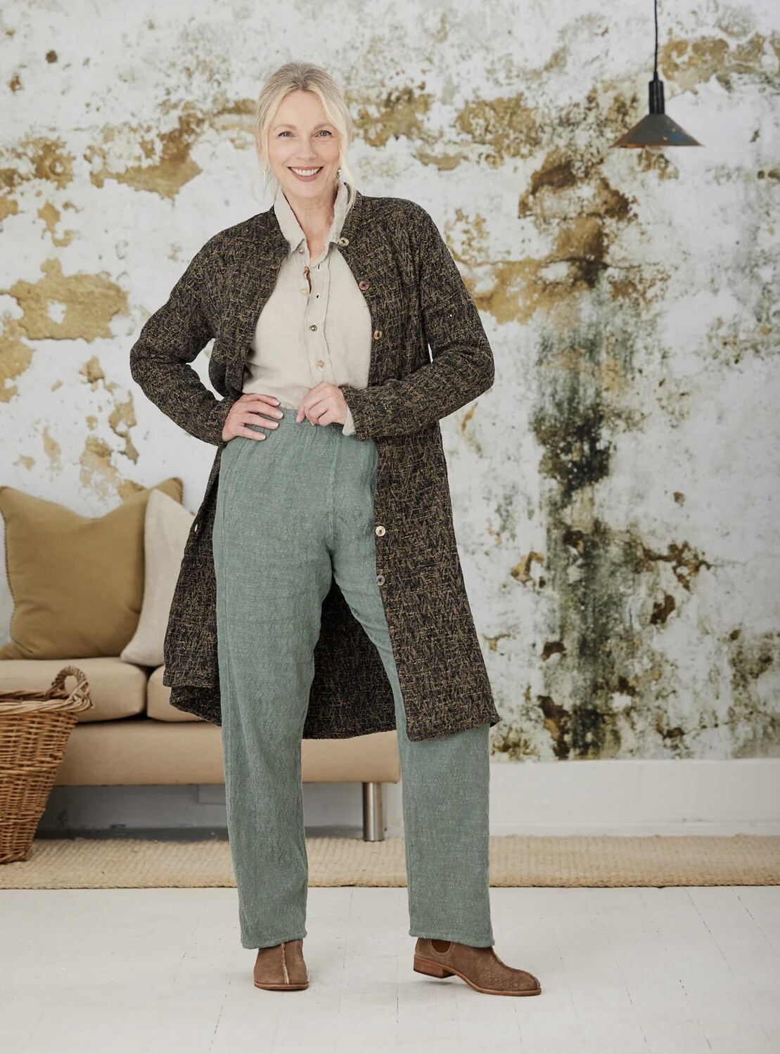 PANTALONE KOALA - PANTS IN EUCALIPTO LIBELLULA