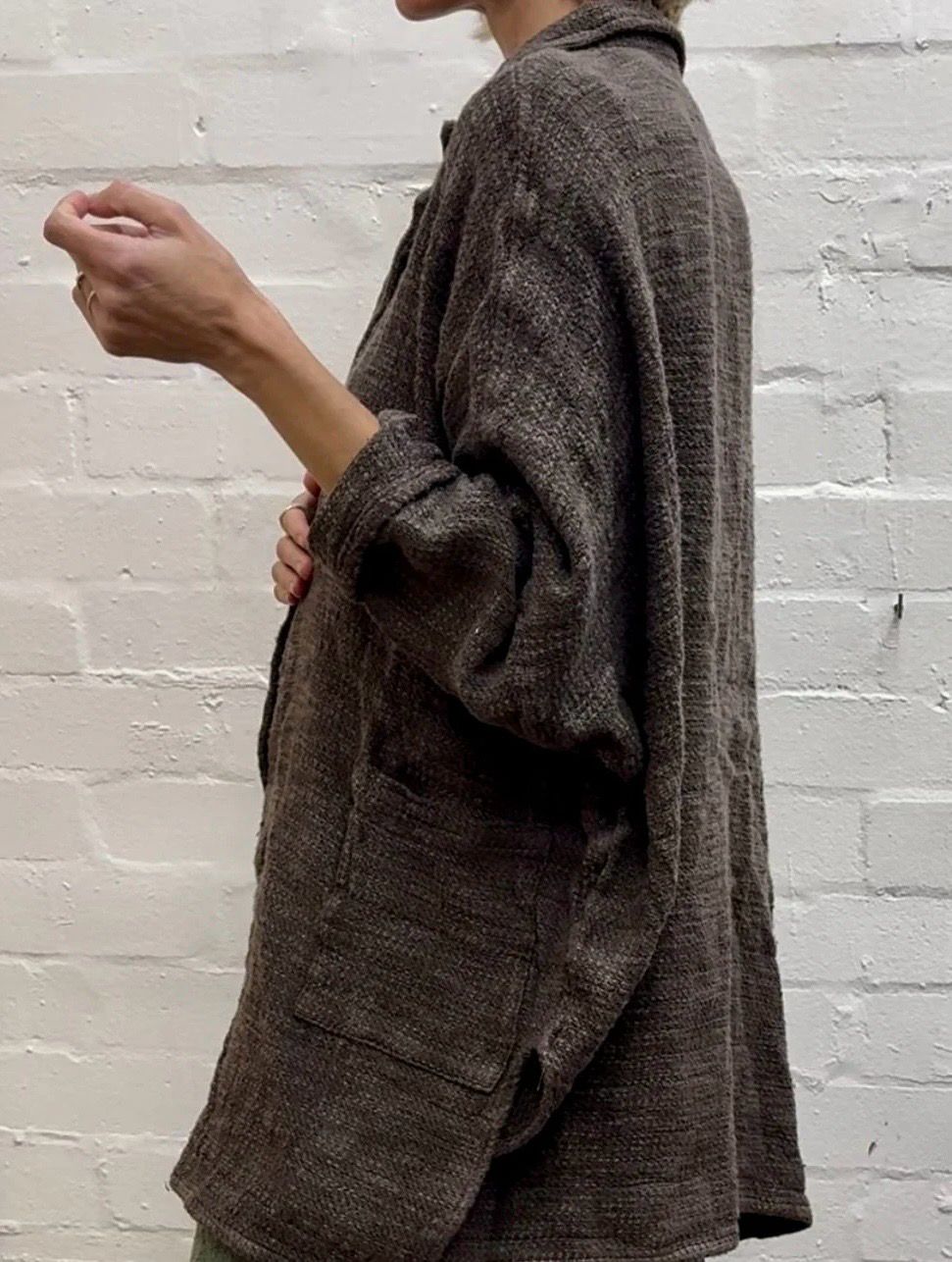 Giacca Karaoke Jacket In Carrubo Tibet