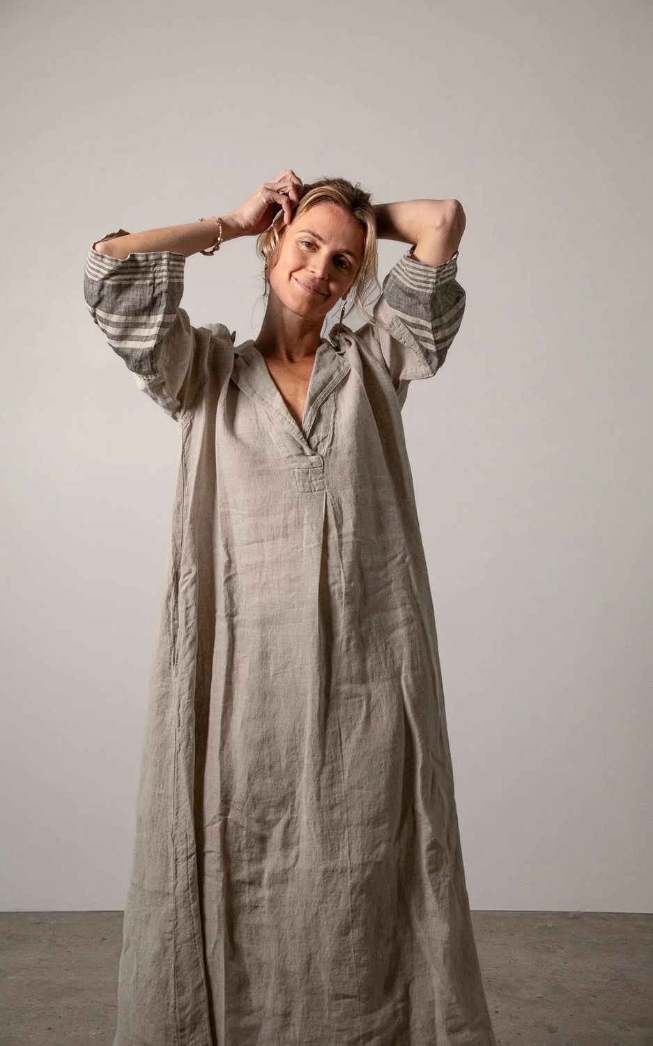 VESTITO GUERNICA Naturale Dress