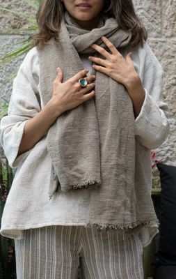 Scialle Martini Scarf PREORDER In Fossile