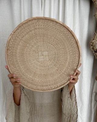 Binga Natural Wall Basket Medium
