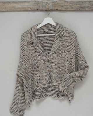 La Bottega Di Brunella Giacca Castagna Jacket In Naturale