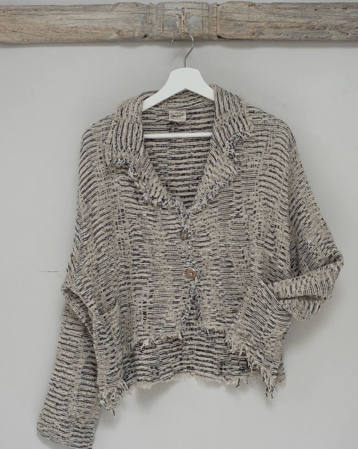 La Bottega Di Brunella Giacca Castagna Jacket In Naturale