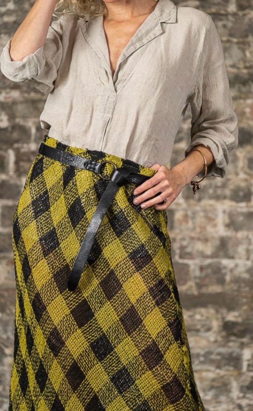 Ink Olives Salice Belt In Nero