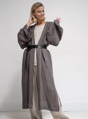 Len &amp; Spolka Renata Cardigan - Smokey Grey