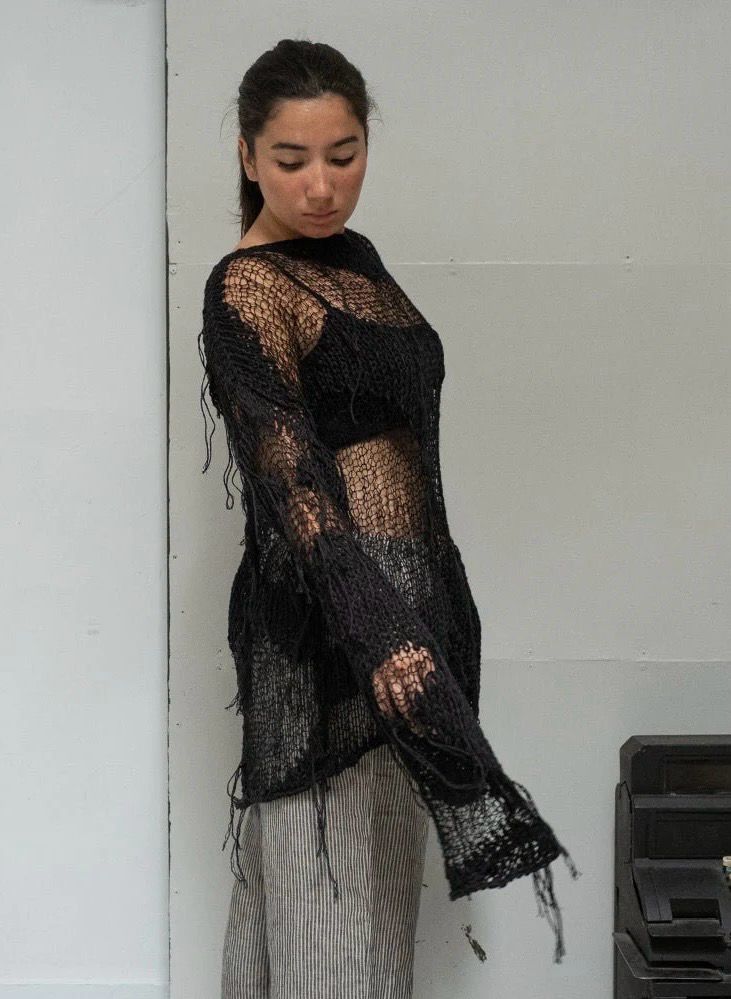 Len &amp; Spolka Jozefa Sweater - Black