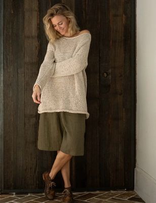 Len &amp; Spolka Sara Shorts - Forest Green