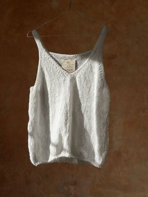 Len &amp; Spolka Mila Top Plain - White 