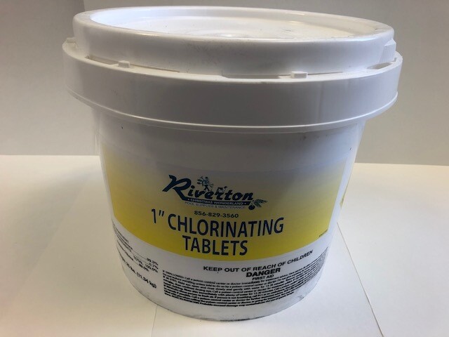 25lb 1inch CHLOR TABS QPL36325 OMG72212573