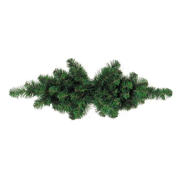 80050 30&quot; PINE WINDOW SWAG
