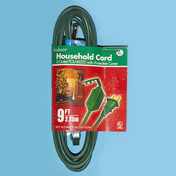 28146- 9ft -2 UL EXT CORD GREEN