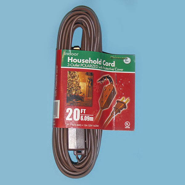 28166 20ft Brown Ext Cord