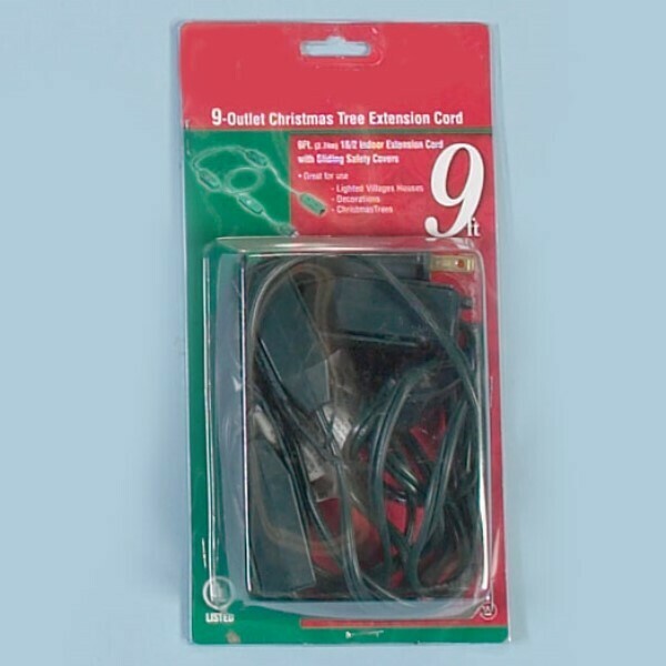28212 9FT 9 OUTLET CORD W/ SWITCH