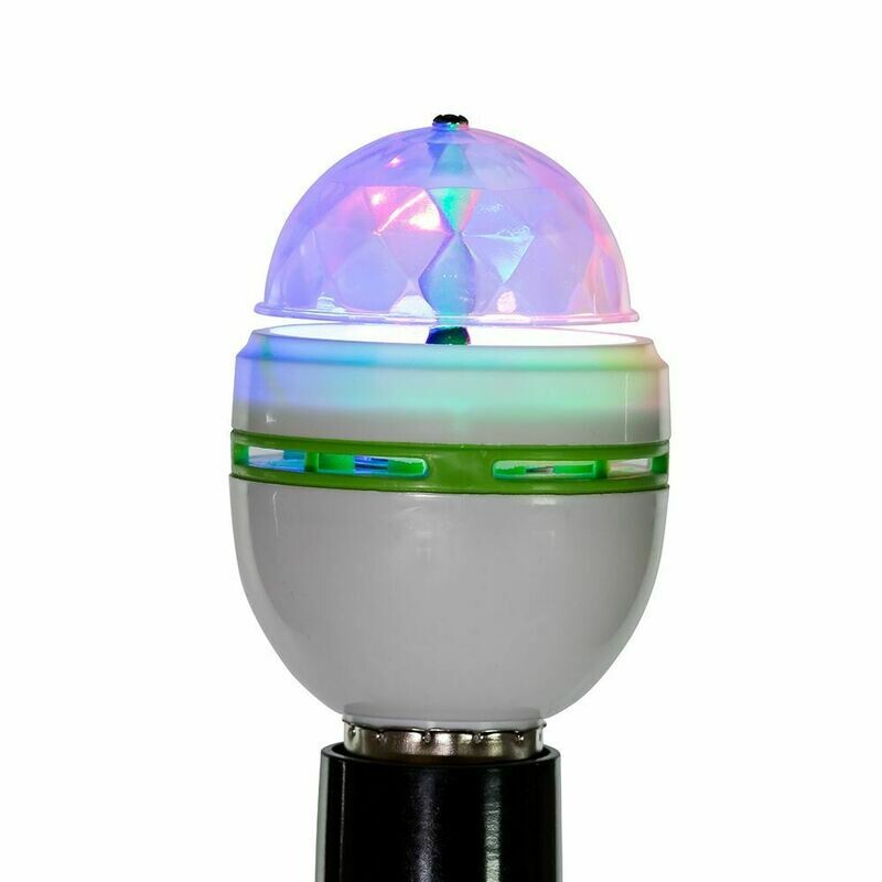 D2521 LED COLOR ROTATING DISCO BALL