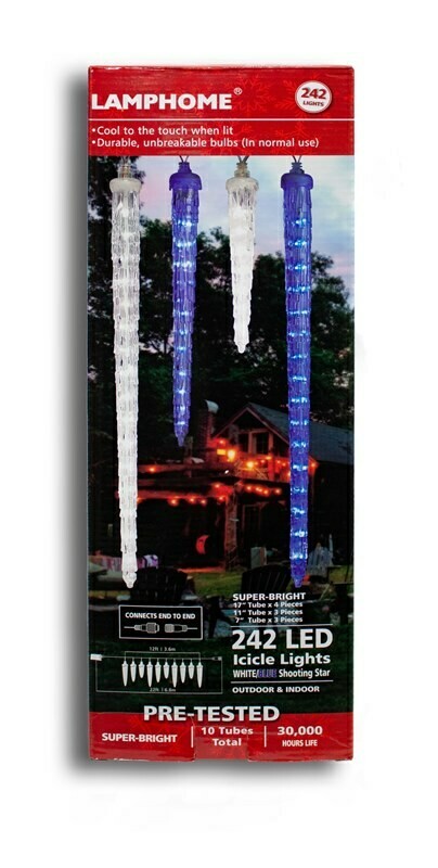 L8140/10PC LED DRIP ICICLE