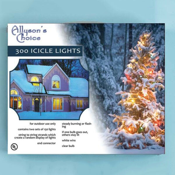 11371 300LT ICICLE CURTN ET CLEAR WH WR