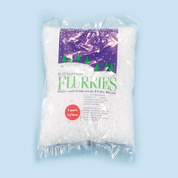 B00072- 2OZ IRID SNOWFLAKES