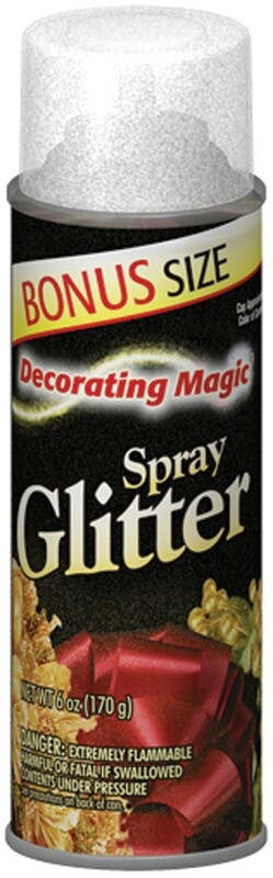 4993311 SPRAY GLIT SILVER 6 OZ