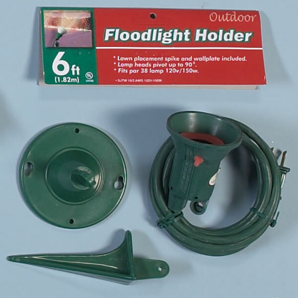 28473- UL FLOODLIGHT HOLDER W/SPIKE