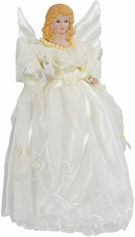 -15890- 9&quot; 10LT UL ANGEL TREE TOP