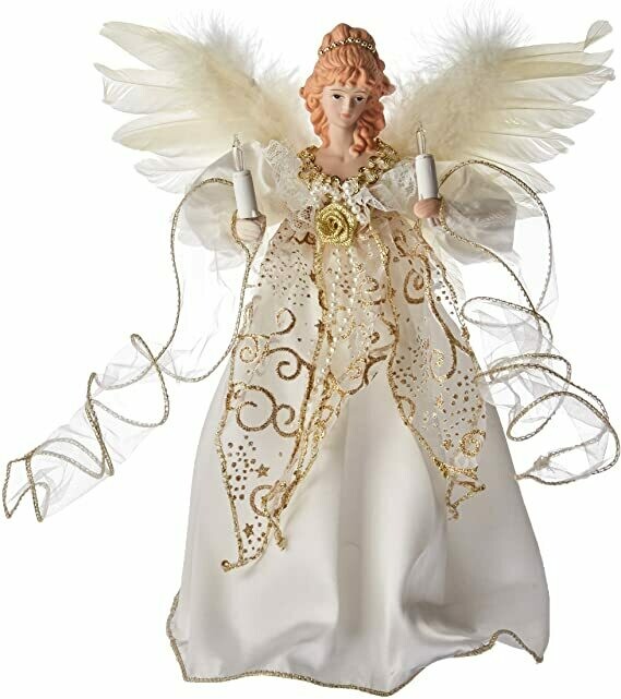 UL2154 9inch 10/L  IVORY/GLD ANGEL