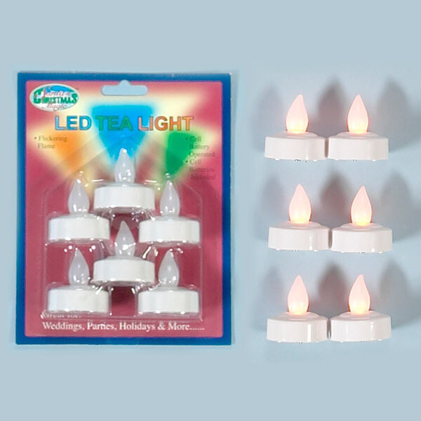 12090-6PK LED tealite