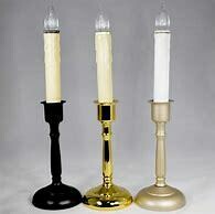 # MC5555 -12&quot; LED PEWTER BAYSIDE CANDLE