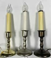 # CH200BR -BRASS CHESPK CNDLE ELEC CH200BR