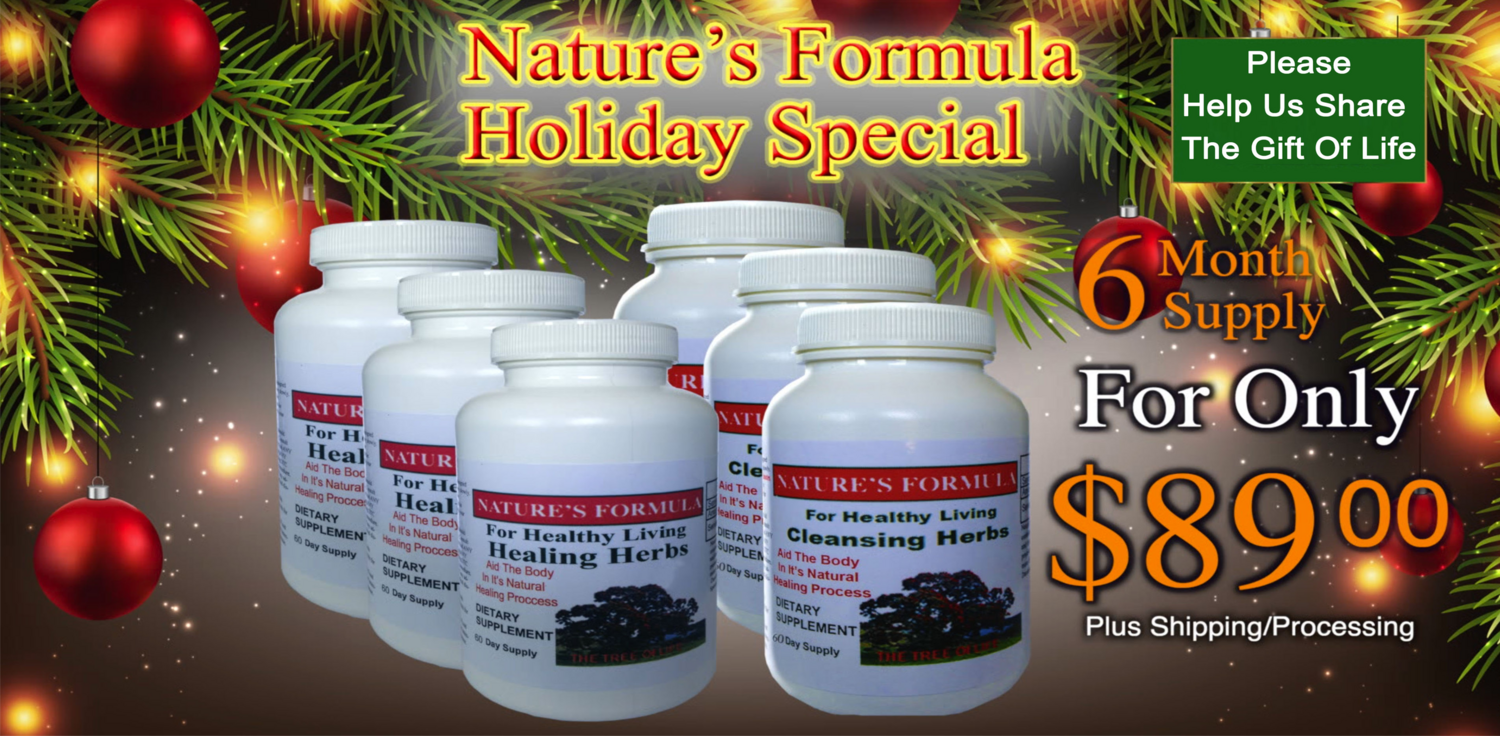 Nature&#39;s Formula Holiday Special