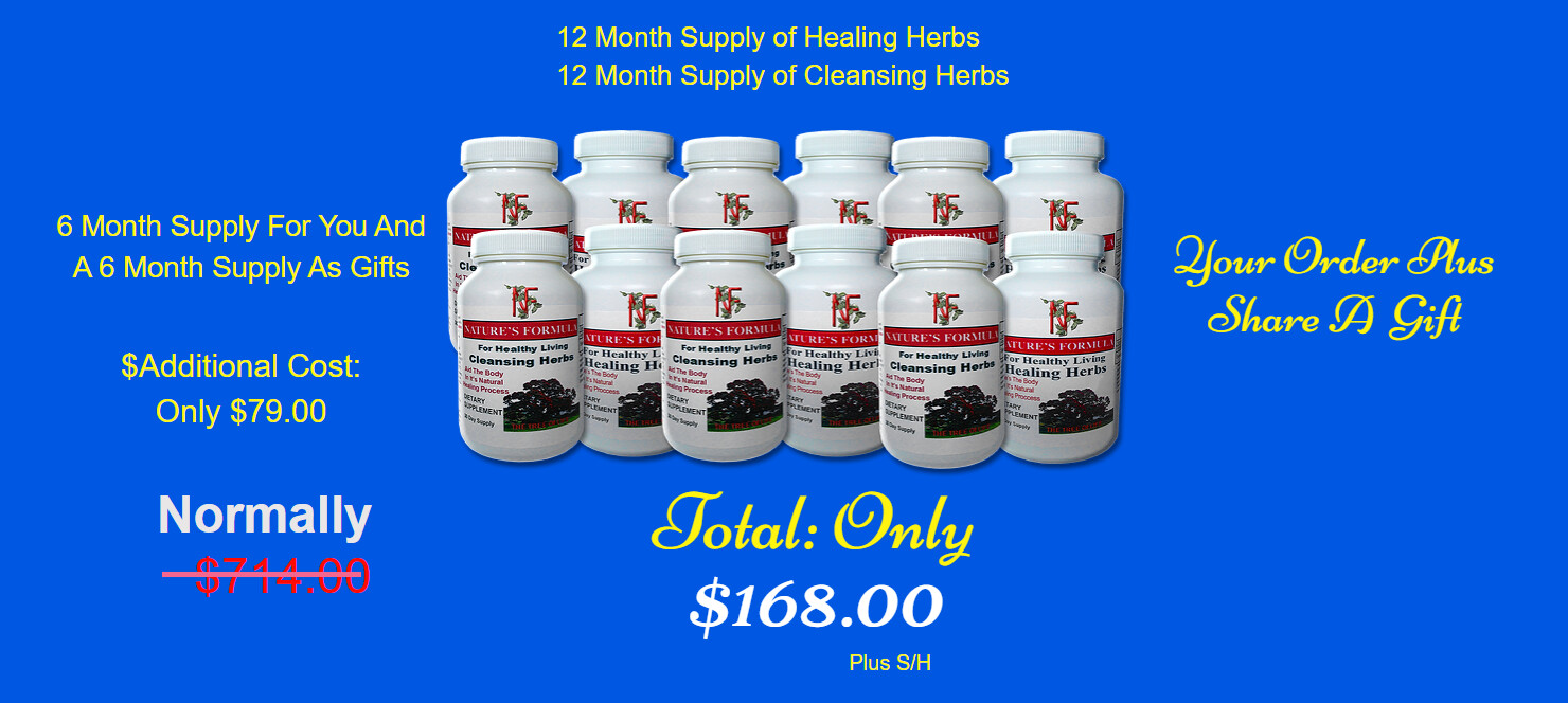 Nature&#39;s Formula Holiday Special + Share The Gift of Life Special