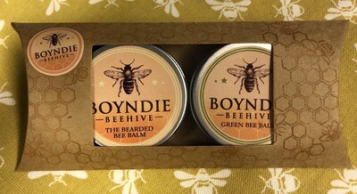 The Bearded Bee and Green Bee Balm Duo Gift Set