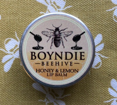 Boyndie Beehive Honey and Lemon Lip Balm