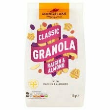 Granola with Raisins & Almonds 1kg