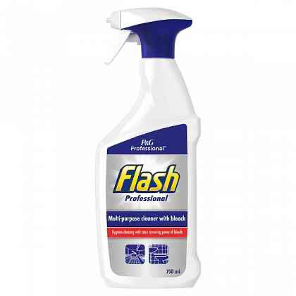 Flash Multipurpose Spray With Bleach 750ml