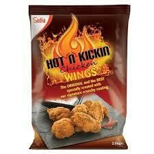 Hot n Kickin Chicken Wings 2.27kg