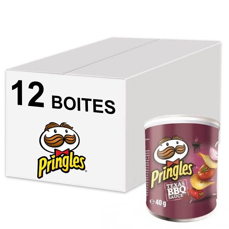 Pringles Texas BBQ 12 X 40g