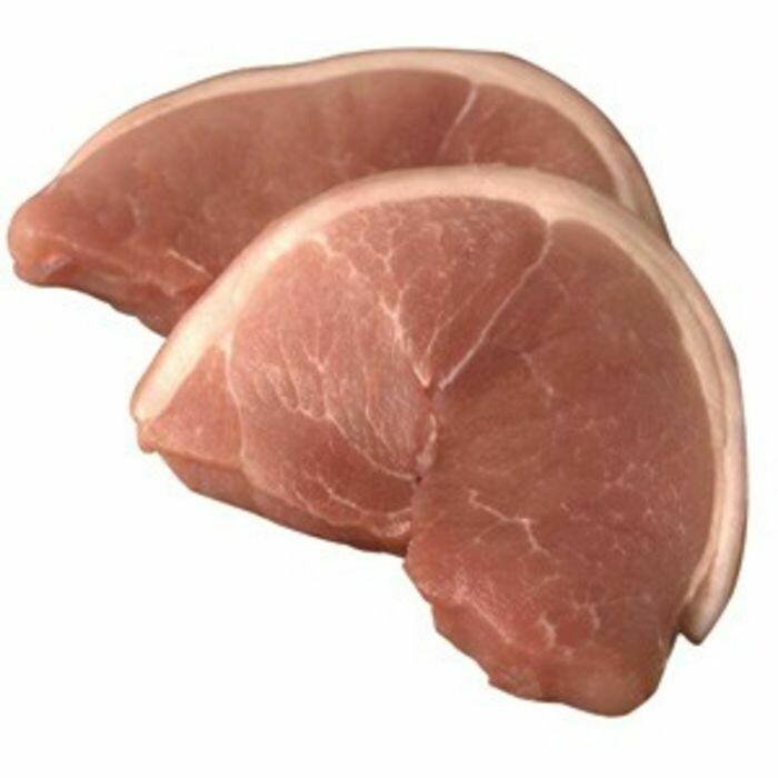 Unsmoked Horseshoe Gammon Steaks FROZEN 2 x 227g